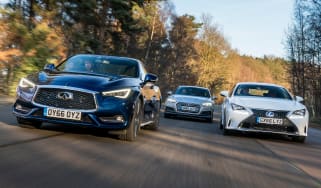 Infiniti Q60 vs Lexus RC vs Audi A5