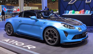 Alpine A110 R Paris Motor Show front