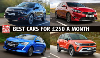Best cars for under £250 a month