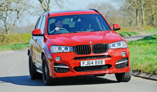 Alpina XD3 - front cornering