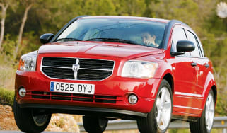 Front view of Dodge Caliber SXT Sport