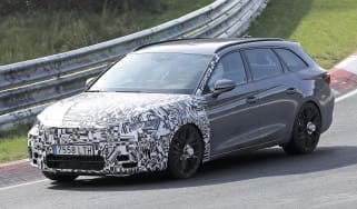 Cupra Leon spy - front