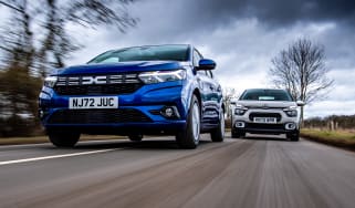 Dacia Sandero vs Citroen C3 2023 twin test review