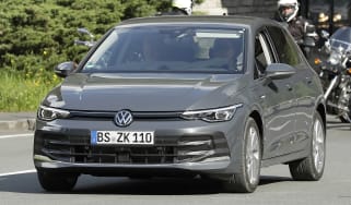 Facelifted Volkswagen Golf 8 spy shot