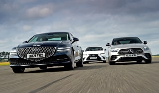 Genesis G80 vs Mercedes E-Class vs Lexus ES