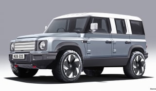 Ineos small electric SUV (watermarked) - front