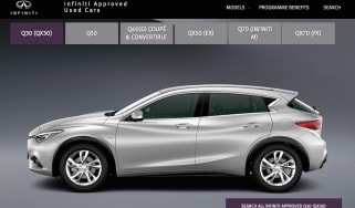 infiniti approved used