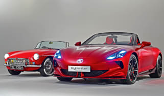 MG Cyberster and MGB