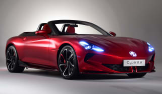 New MG Cyberster - front