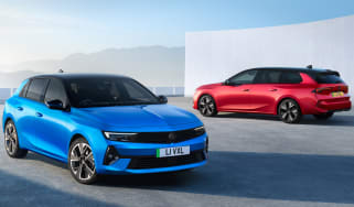 Vauxhall Astra Electric estate and hatch