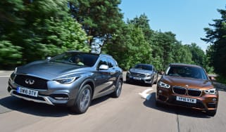 Infiniti vs BMW vs Mercedes GLA